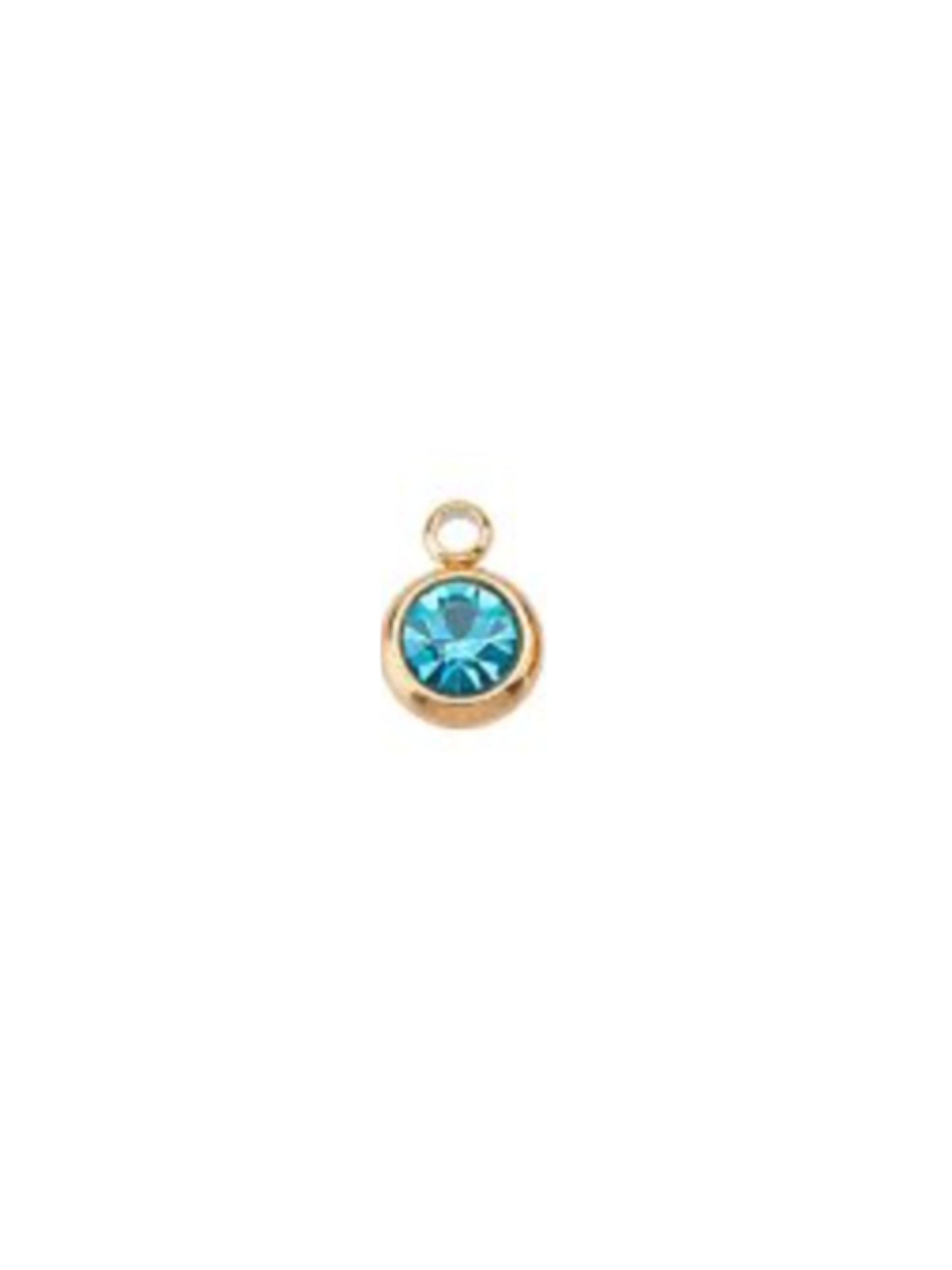 Gold Rhinestone Charms - Assorted