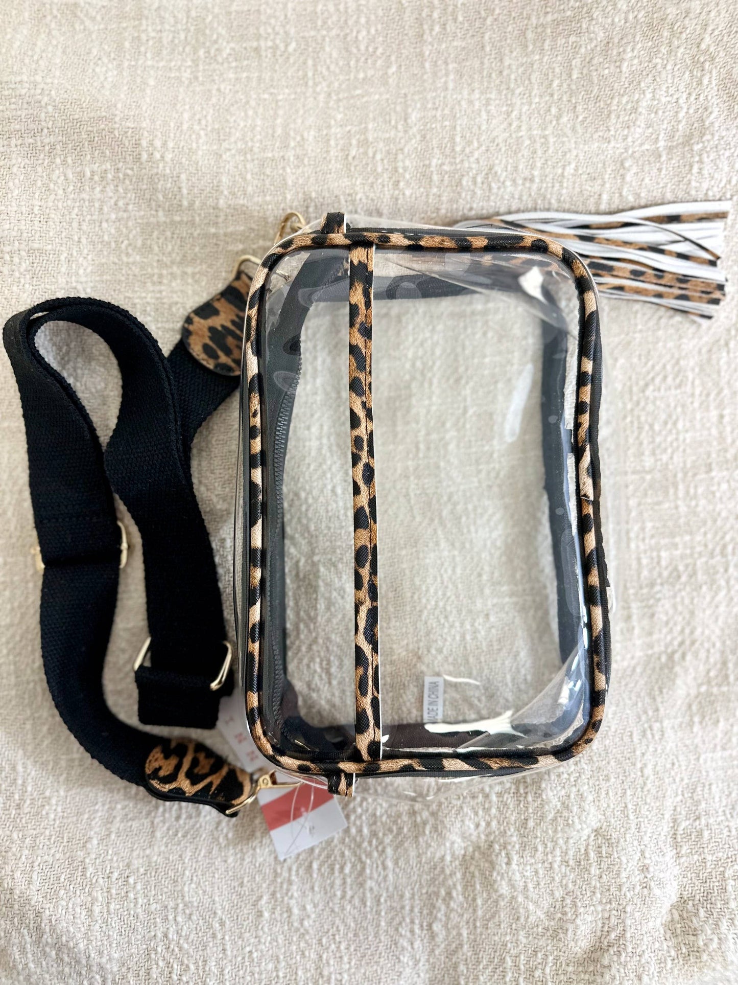 Game Day Clear Crossbody Bag