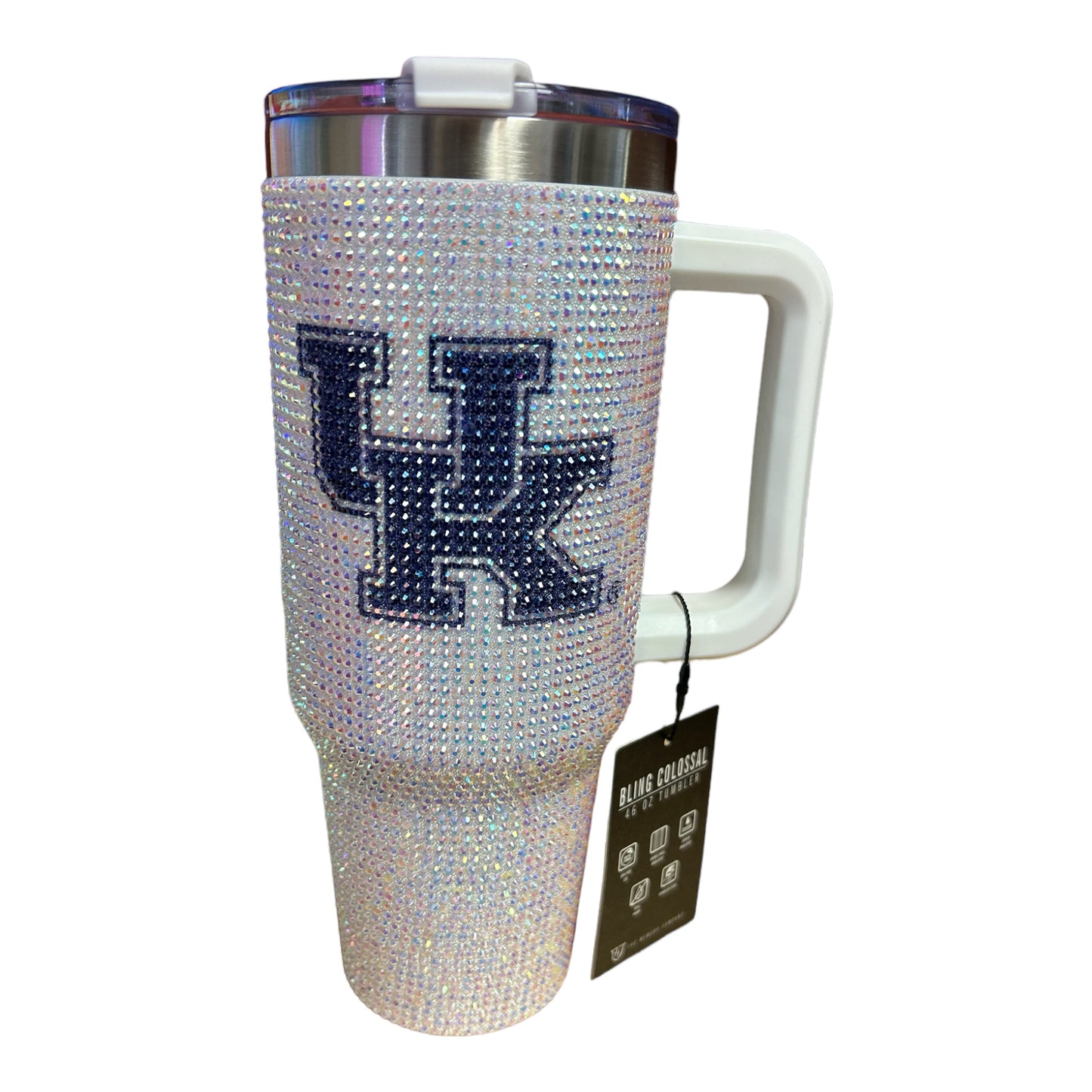 46oz Kentucky Wildcats Bling Colossal Tumbler