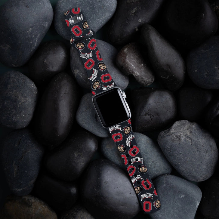 Ohio State Buckeyes HD Logo Apple Watch Band