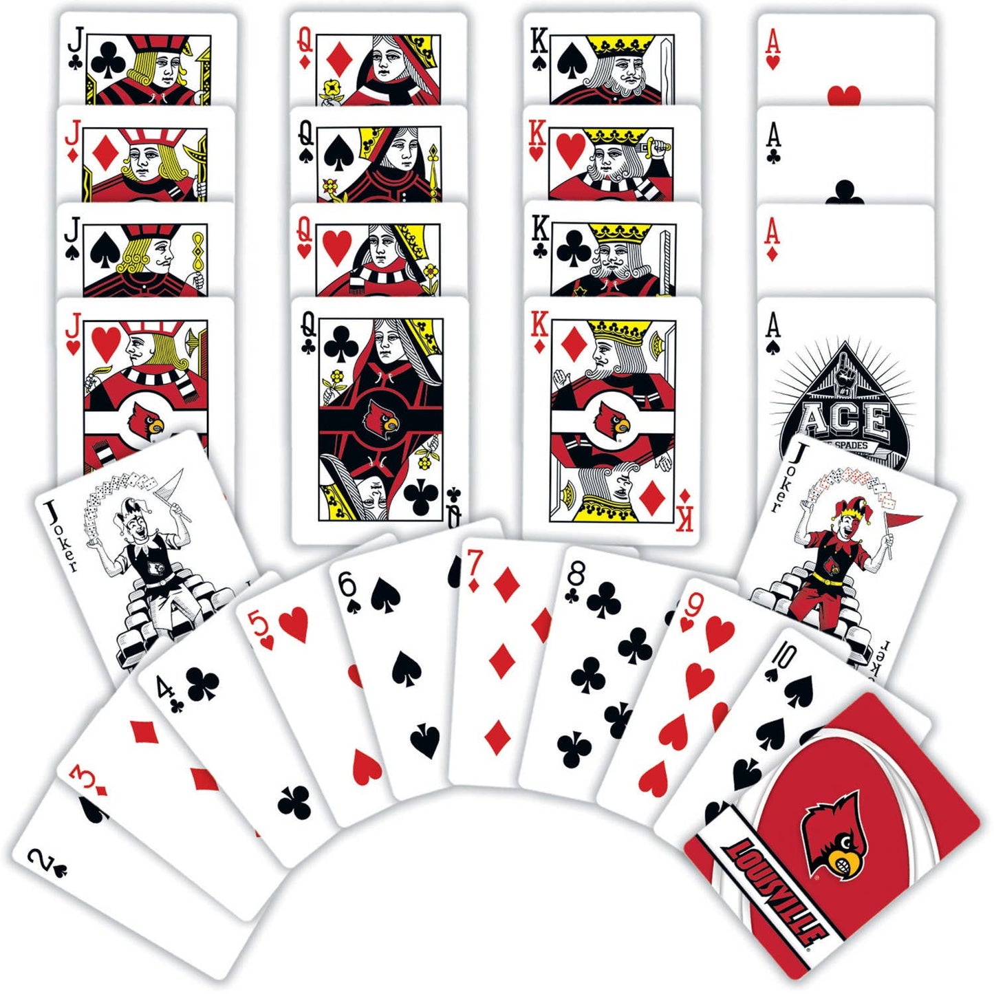 Louisville Cardinals Playing Cards