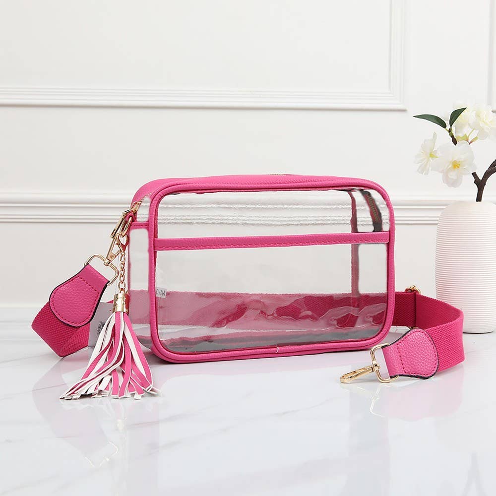 Game Day Clear Crossbody Bag