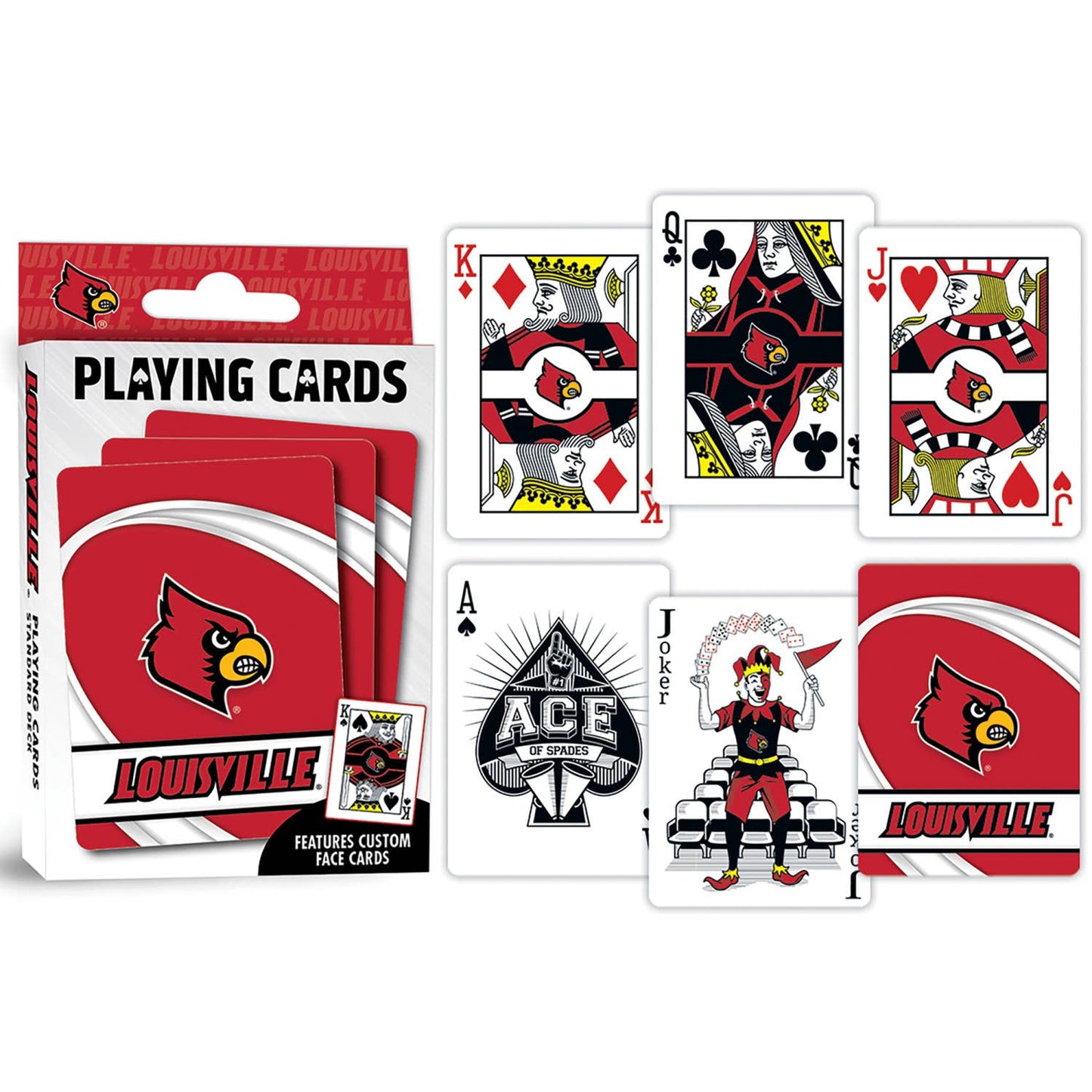 Louisville Cardinals Playing Cards