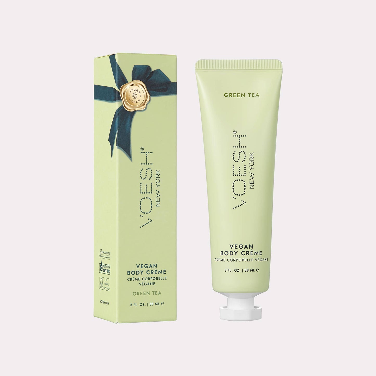 Vegan Body Crème Green Tea, 3 oz.