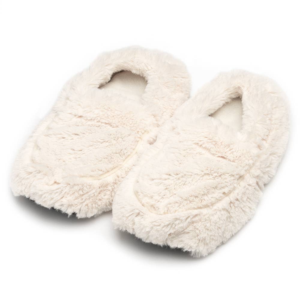 Cream Slippers Warmies